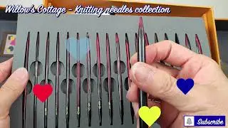 Knitting needles collection - Willow's Cottage