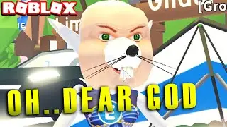 USING MAGIC TO TURN THIS GIRL INTO A RAT in ROBLOX ADOPT ME