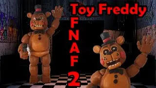 Как слепить Той Фредди из пластилина FNAF2/UCN/FNAF HELP WANTED