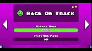 Geometry Dash - Back On Track - 1 Hour Version