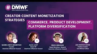 DMWF North America East  2021: Creator Content Monetization Strategies