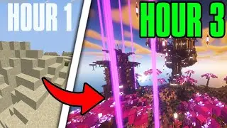 I build the CRAZIEST Minecraft Map in ONLY 3 hours....