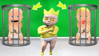 BEBO'NUN BEBEK HAPİSHANESİ 😱 Baby in Yellow & Who's Your Daddy & Roblox