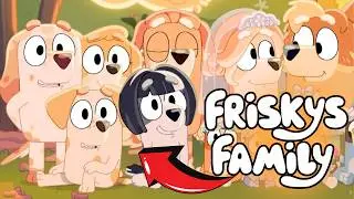 BLUEY FAMILY TREE: Aunt Frisky's Family in 