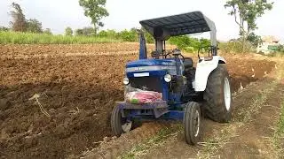 Force Balwan 550|| Lemken Plough || Opal 080 || No driver || Auto pilot mode🚜