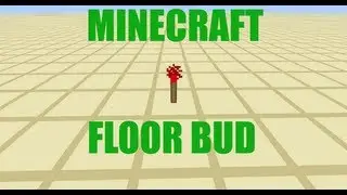 Minecraft Redstone Showcase - Floor BUD Torch Key