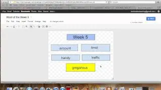 Drawing in Google Docs