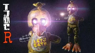 IGNITED CHICA 😱😱(FNAF FAN MADE/ TJOC:R) PLASTILINA✔✔✔ PORCELANA✔✔ POLYMER CLAY✔