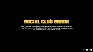 [Gand Theft Aotu V] Hướng dẫn fix lỗi SOCiAL CLub ERROR Gta5 - Mèo Lười GTAV