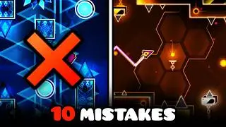 10 Mistakes EVERY Level Creator Makes (Geometry Dash)