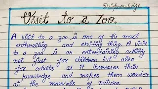 Essay on a visit to a zoo| A visit to zoo essay | viu knowledge