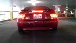 Parkade Burnout goes Bad..