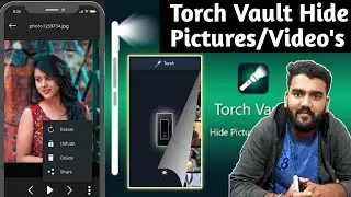 Torch gallery vault - Hide pictures and video's app | How to hide pictures and videos in torch vault