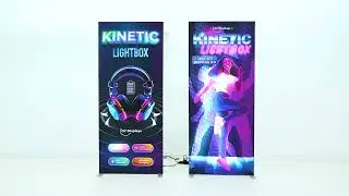 BACKLIT - Kinetic Dynamic Lightbox - Animated Light Showcase