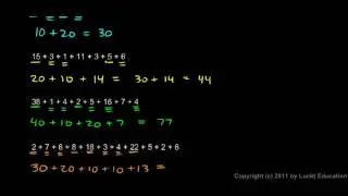 Prealgebra 1.2c - Properties of Numbers