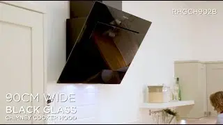 Russell Hobbs Black Glass Cooker Hood Product Video  - RHGCH902B