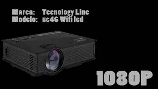 Proyector led Wifi Tecnology Line de Bajo costo