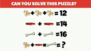 Dog, Belt, Bone Math's Puzzle - Solved | Whatsapp Puzzle Viral | Only For Genius