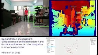 Demonstration of simultaneous multi-object detection and distance estimation, Hadha A. et al
