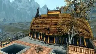 Skyrim. Люкс(мод) обзор..   подвал