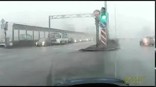 ДТП от27 02 2015 поворот на Шушары
