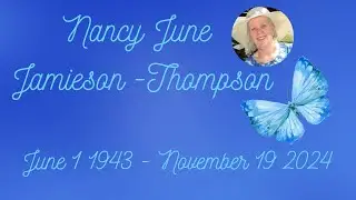 In Loving Memory of My Mom Nancy Thompson