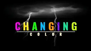 🔴Changing Text Color Animation in Kinemaster Tutorial (Part ll)