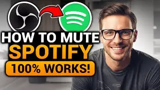 OBS How To Mute Spotify (100% WORKS!) | FAST & EASY | Mute Spotify OBS