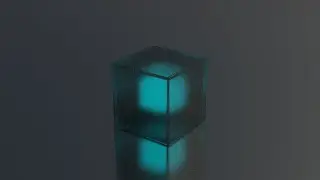 Relaxing music | Satisfying video | Deep sleep | Light in cube |  v01