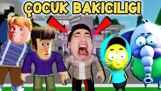 Roblox Tayfa Efekan'a Bakıcılık Yapıyor! 😅 (BROOKHAVEN🏡RP)