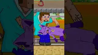 Steve and Catnap: who should get love? | Smiling Critters | Minecraft Animation