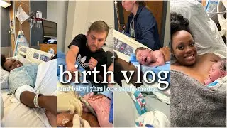 BIRTH VLOG pt. 1 | Positive Labor & Delivery of Our Second Baby (39.3 weeks)