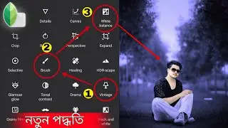 Snapseed Photo Editing Easy Tricks | Background Change 2024,best background change photo editing