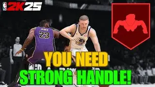 These STRONG HANDLE SECRETS are GAME CHANGING in NBA 2K25! EASIEST BLOWBYS AND ANKLE BREAKERS!
