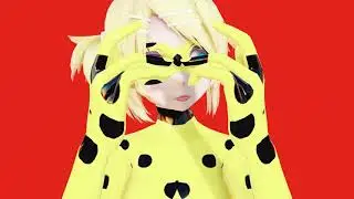 MMD Miku Miraculous Tourner dans le vide TikTok
