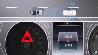 Система COLLISION PREVENTION ASSIST PLUS  Mercedes Benz W253 GLC Class