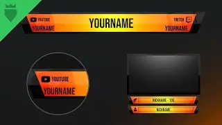 Shades of Yellow (Stream Overlay + Template) | FREE