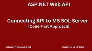 Web API CRUD | Code First Approach | ASP.NET Web API ❤️