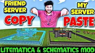 How To Download Litematica & How To Use Schematics in Minecraft | In Hindi