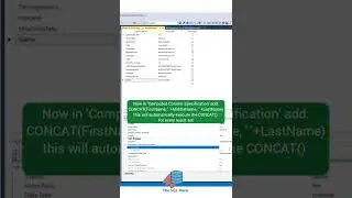 COMPUTED COLUMNS  