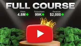 How To Start A YouTube Channel In 2026 | Full Course (12hrs)