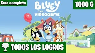 TODOS los LOGROS de BLUEY: El Videojuego 😎 | TheManeRX