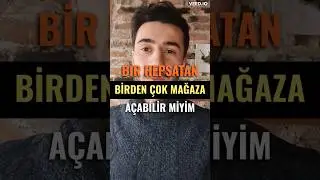 Bir Hesaptan Birden Çok Mağaza Açma 🏬 #eihracat #etsy #2023 #etsytürkiye