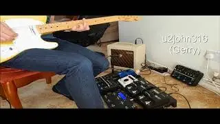 U2 Bad Studio version - Pedalboard tonecheck