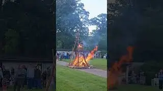 Sankt Hans aften ved Boller Slotspark