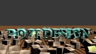 Contoh Desain Logo dengan Aplikasi Blender