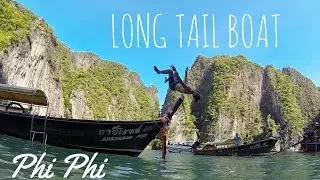 Long Tail Boat in Phi Phi