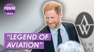 Prince Harry to be Honoured as 'Living Legend of Aviation'