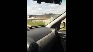 Строительство М-12.Сергач-Яново.21.07.2023.Рулю в тачке))