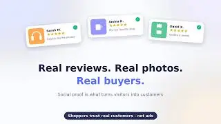ProofBoost — Free Shopify Product Reviews App | Collect & Display Reviews Automatically